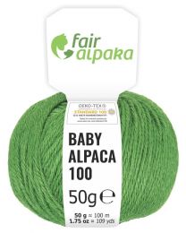 100% Baby Alpakawolle Salbei 50g